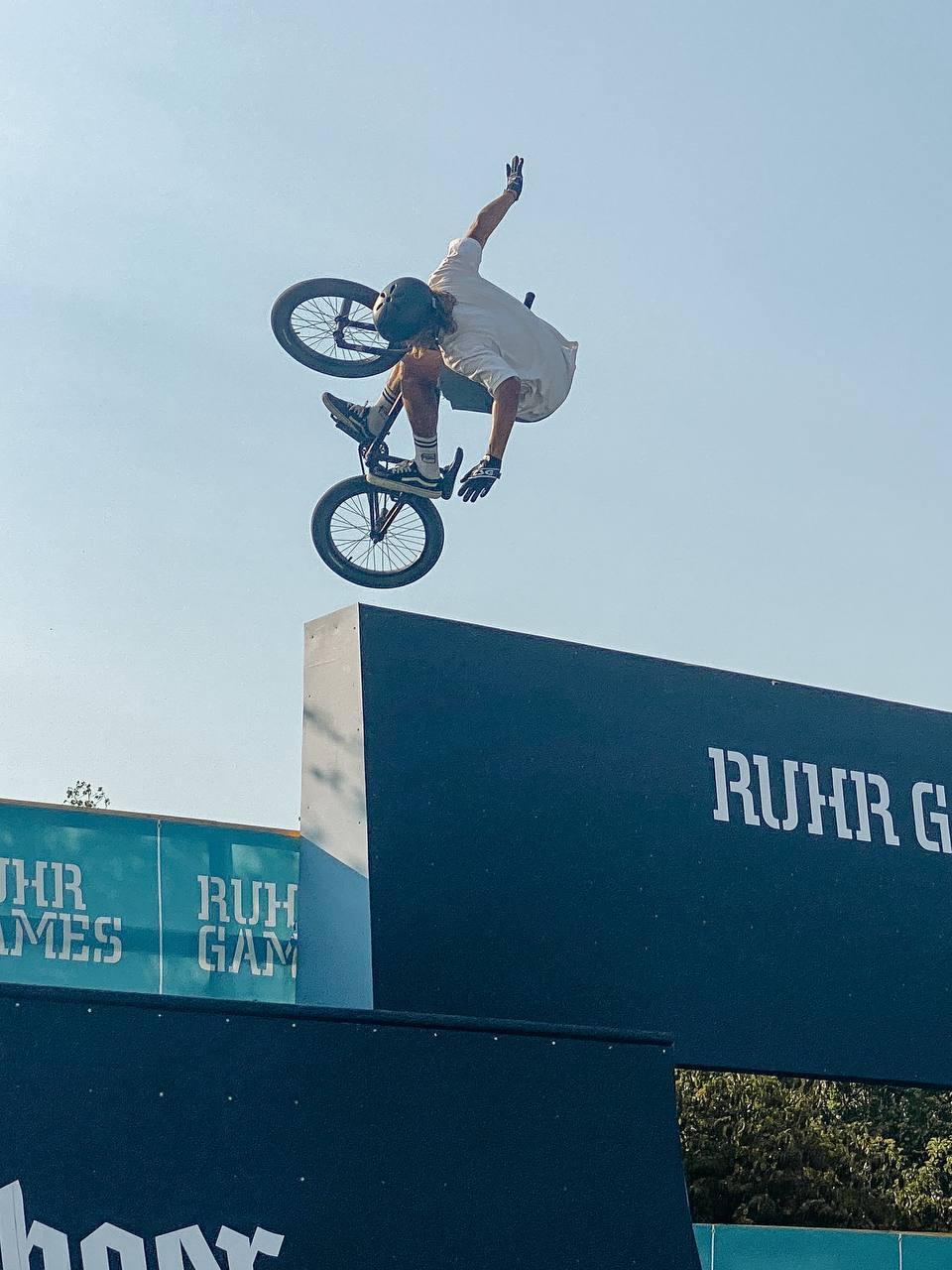 BMX-Jump auf den RuhrGames 2023