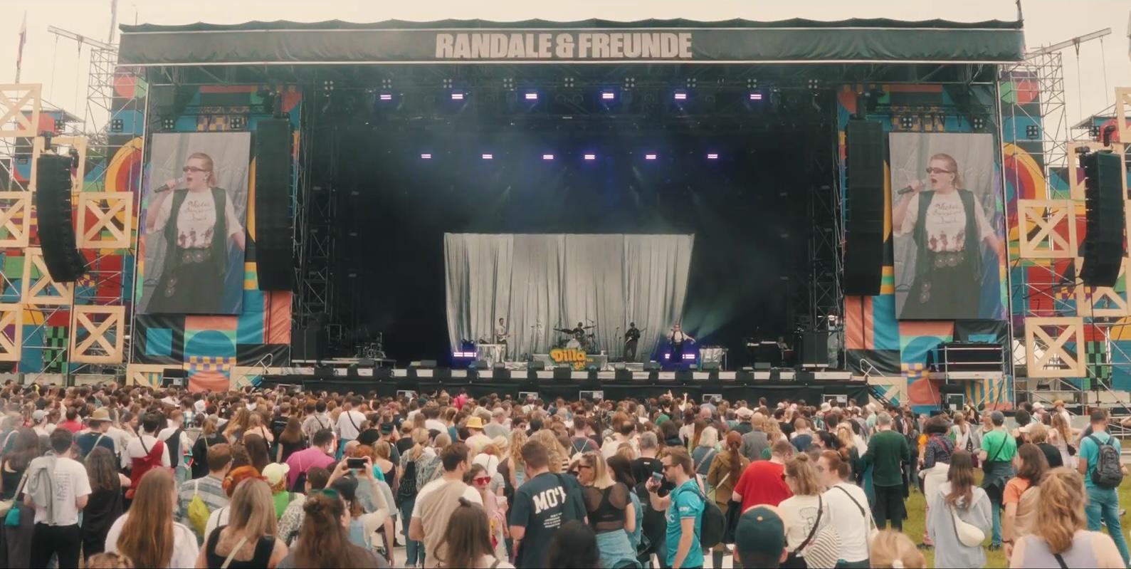 Dilla on stage at Randale & Freunde 2024